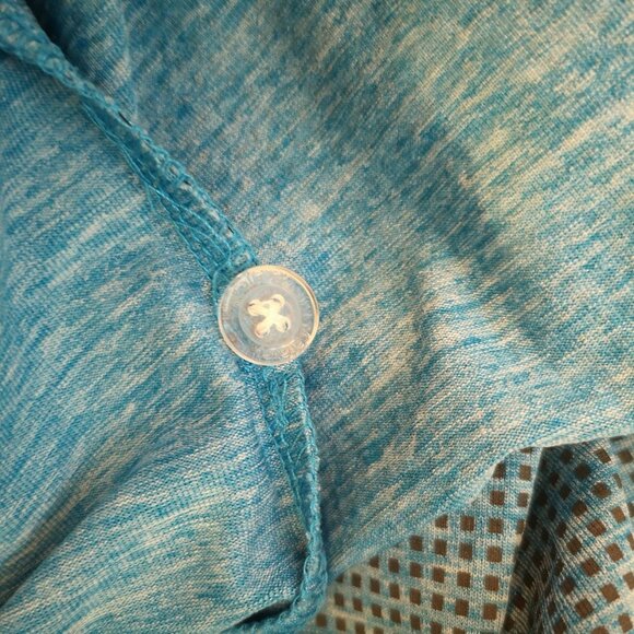 Callaway Opti-Dri Men's Size Large Blue/White/Black Golf Polo Shirt - Picture 6 of 9